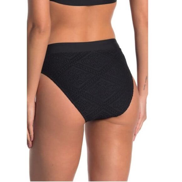 🎁 Ella Moss Crochet High Waist Bikini Bottoms - Picture 2 of 2